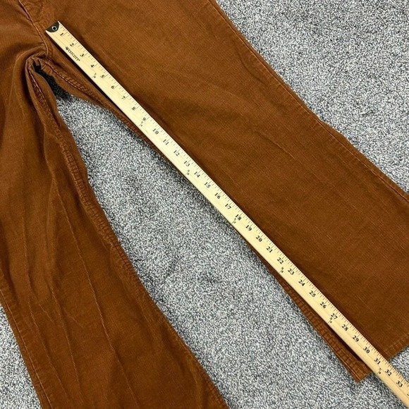 Vintage Levis Brown Corduroy Pants White Tab Mens 38x31 USA Made 80s Talon Zip - Picture 10 of 12